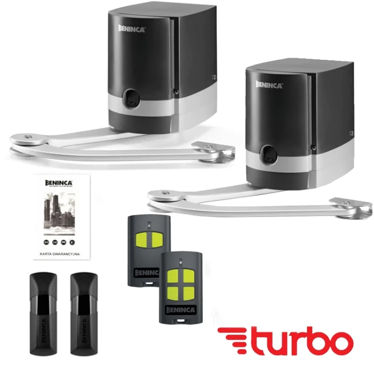 Zestaw do bramy skrzydłowej 24V KMB24.PM ( do 2,5 m ) BENINCA.webp