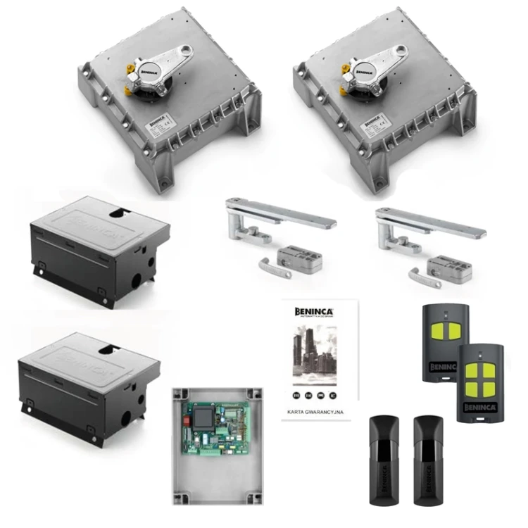 Zestaw do bramy skrzydłowej 230V KDU.350N.PM ( do 4 m ) BENINCA.webp
