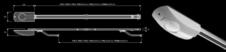 Zestaw do bramy garażowej JIM.4ESA + PTC.4 (do 22m²) Beninca.jpg