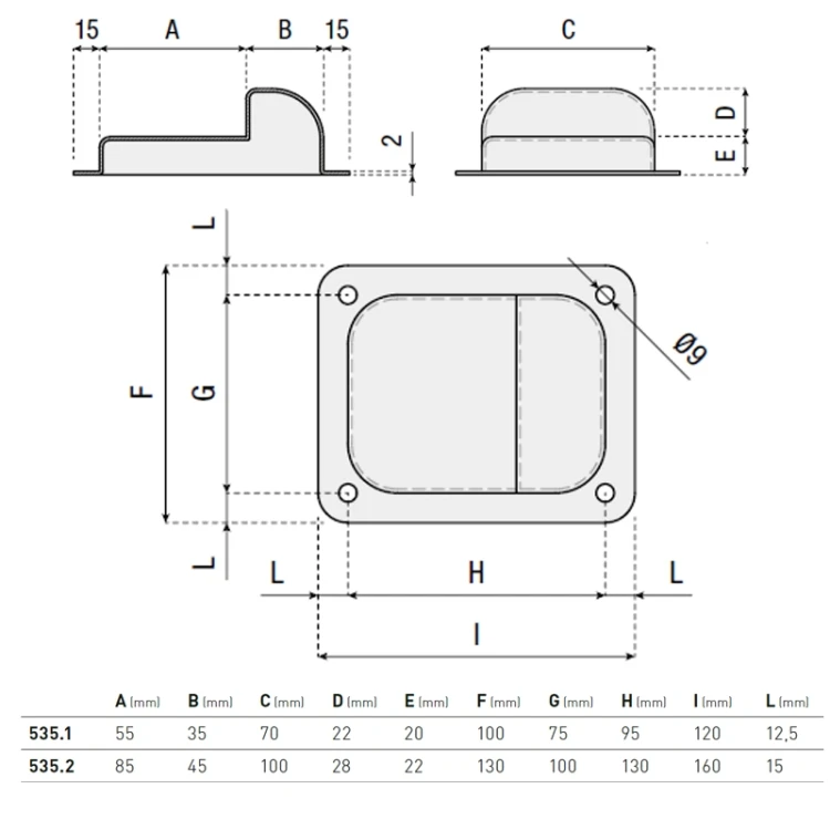 Ogranicznik do przykręcenia- seria 535 HI-MOTIONS wymiary.webp