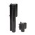 hydrauliczny samozamykacz 180 stopni i zawias w jednym mammoth-180 ral9005 czarny locinox.jpg