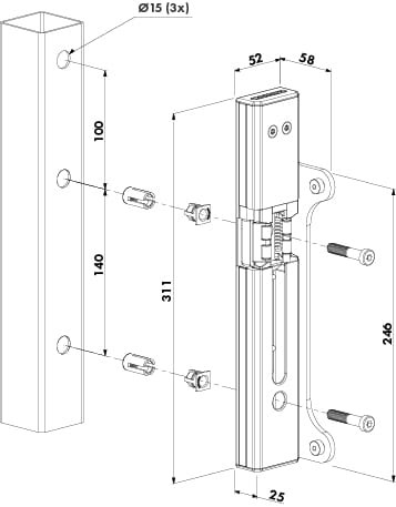 Elektrozaczep nawierzchniowy do zamków FORTY-, FIFTY- i SIXTYLOCK MODULEC-SF LOCINOX.png