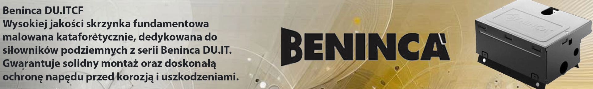 Skrzynka fundamentowa malowana DU.ITCF Beninca banner.webp